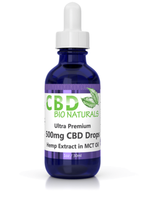 Ultra Premium<BR>500mg CBD in MCT Oil