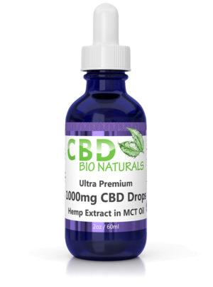 Ultra Premium<BR>1000mg CBD in MCT Oil